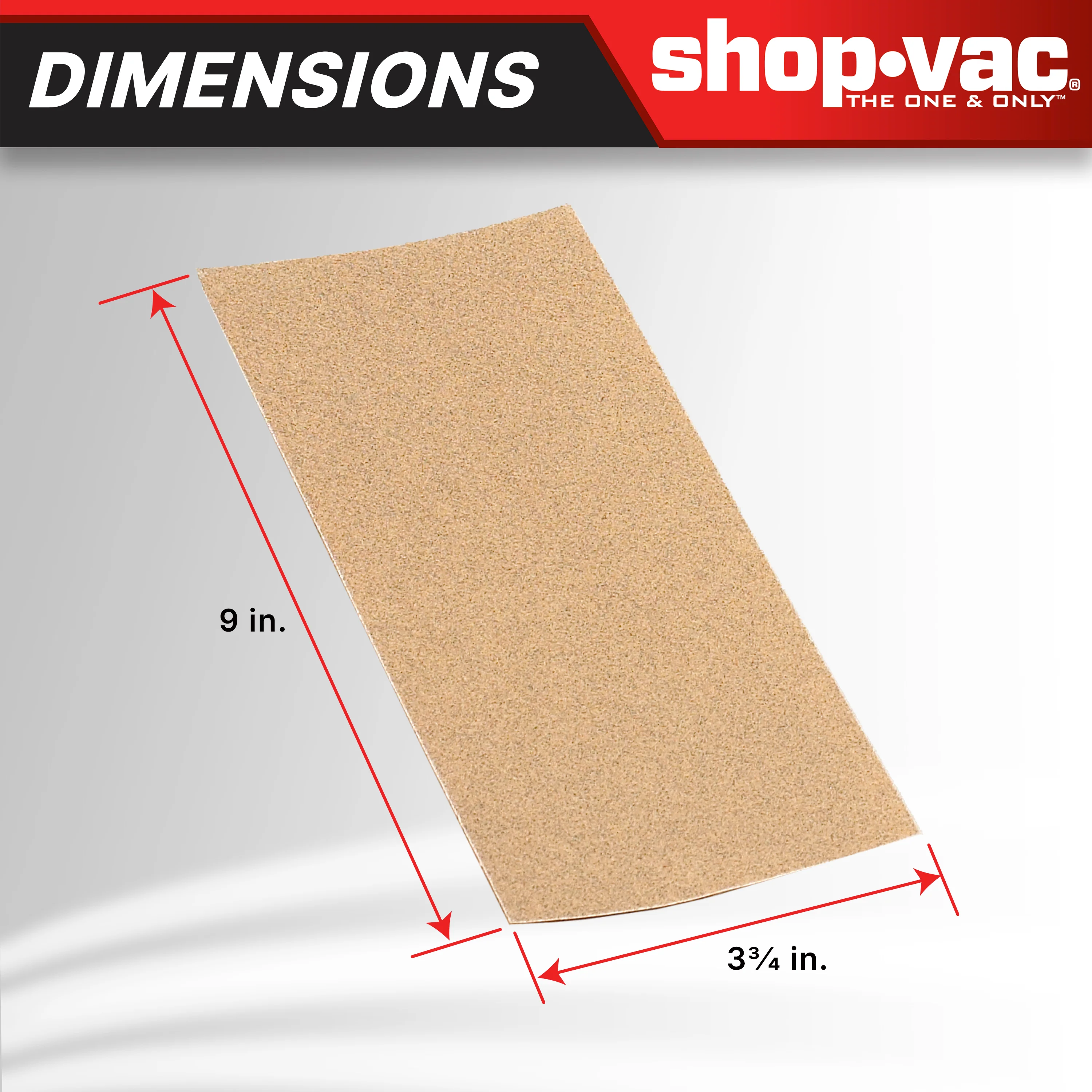 Shop-Vac® 1-1/4-inch diameter Dustless Hand Sander