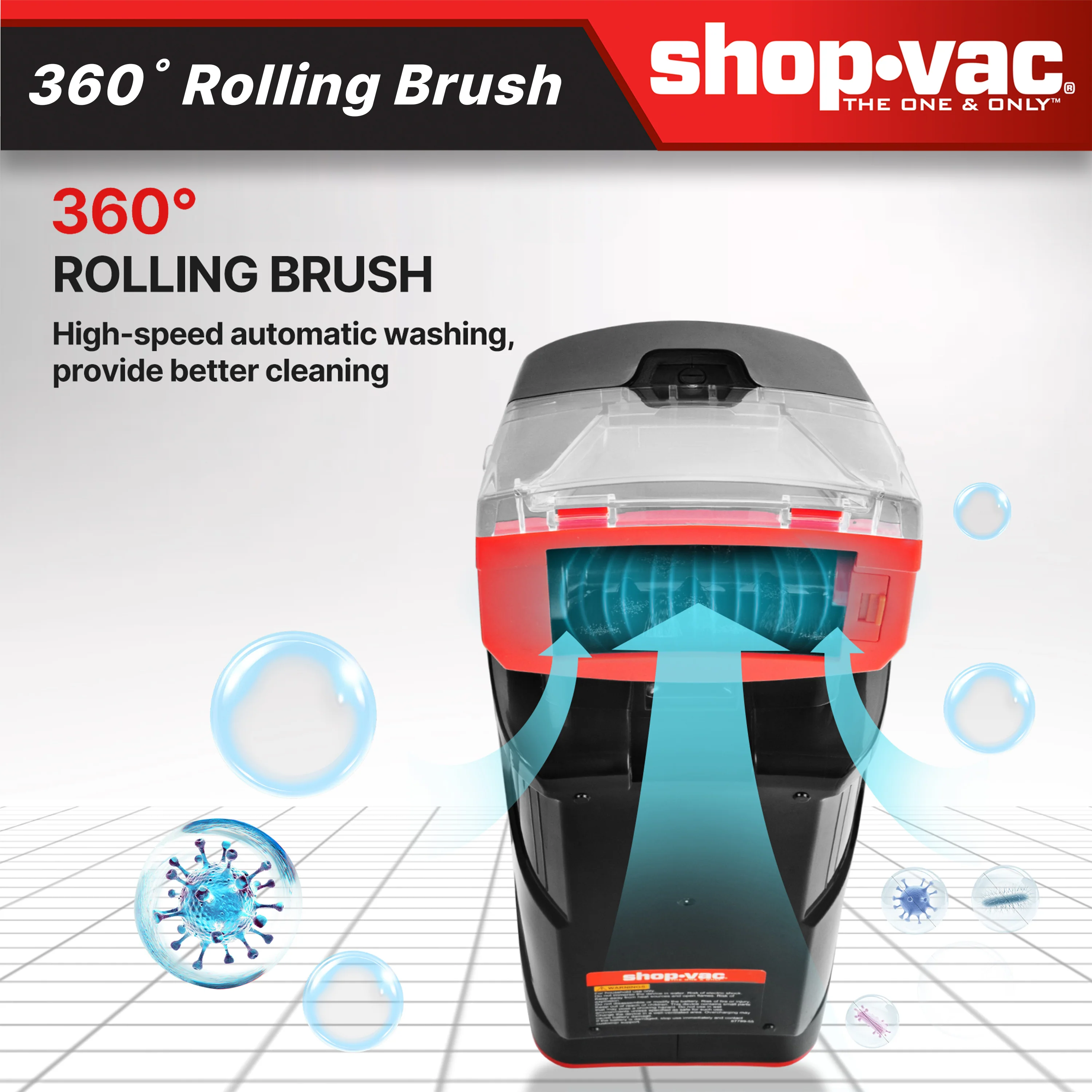Shop-Vac® 3-in-1 Cordless Spot Cleaner 8 Shop-Vac® 3-in-1 Cordless Spot Cleaner