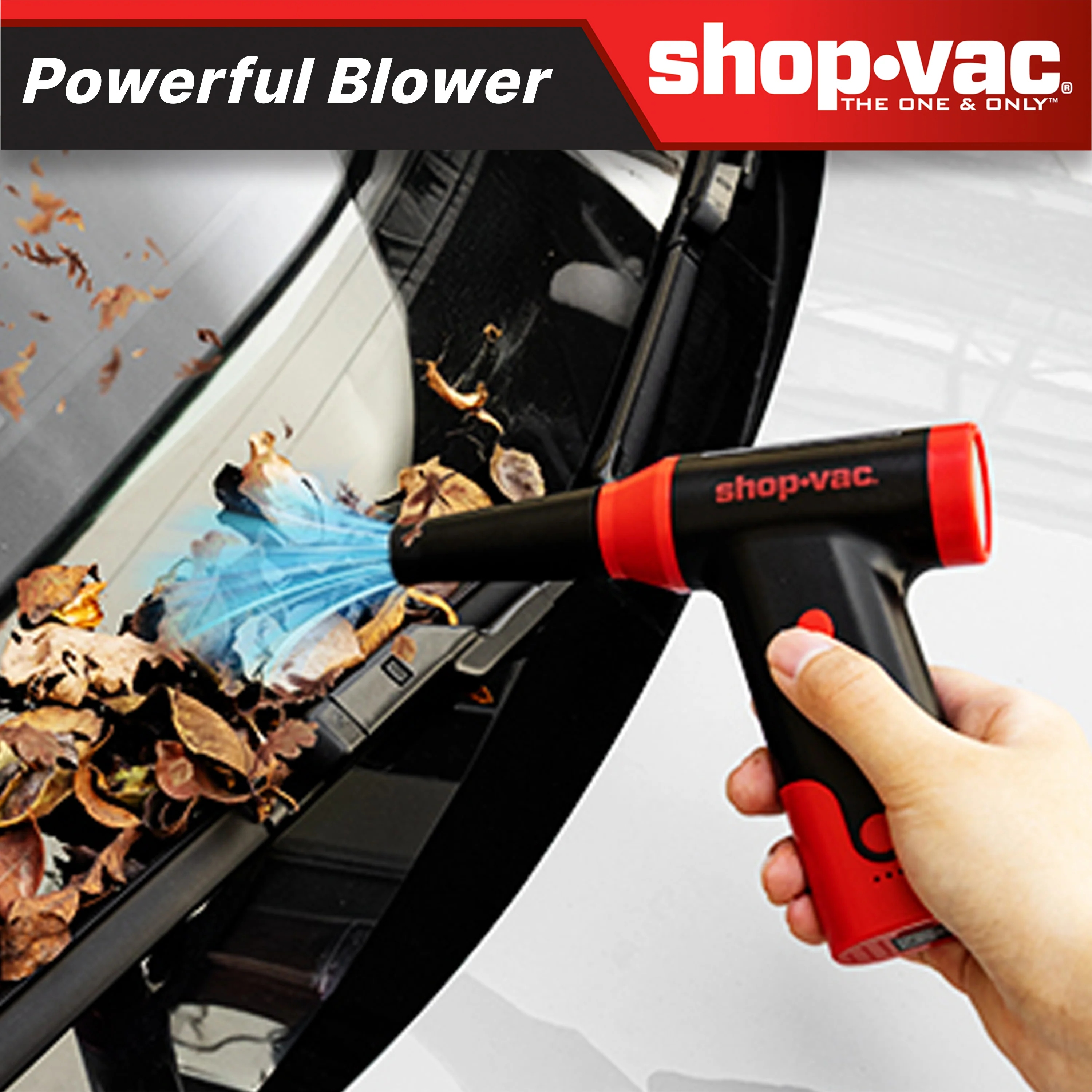 Shop-Vac® Portable 2-in-1 Cordless Blower/Vacuum 9 Shop-Vac® Portable 2-in-1 Cordless Blower/Vacuum
