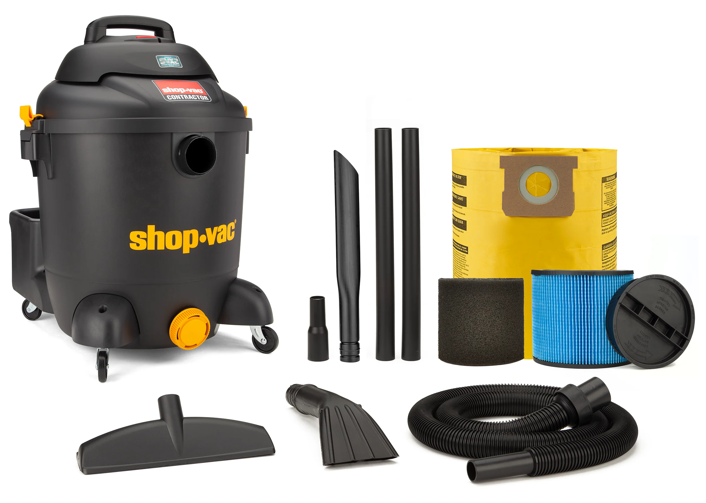 Shop-Vac® 12 Gallon* 5.5 Peak HP** Contractor Series Wet/Dry Vacuum ...