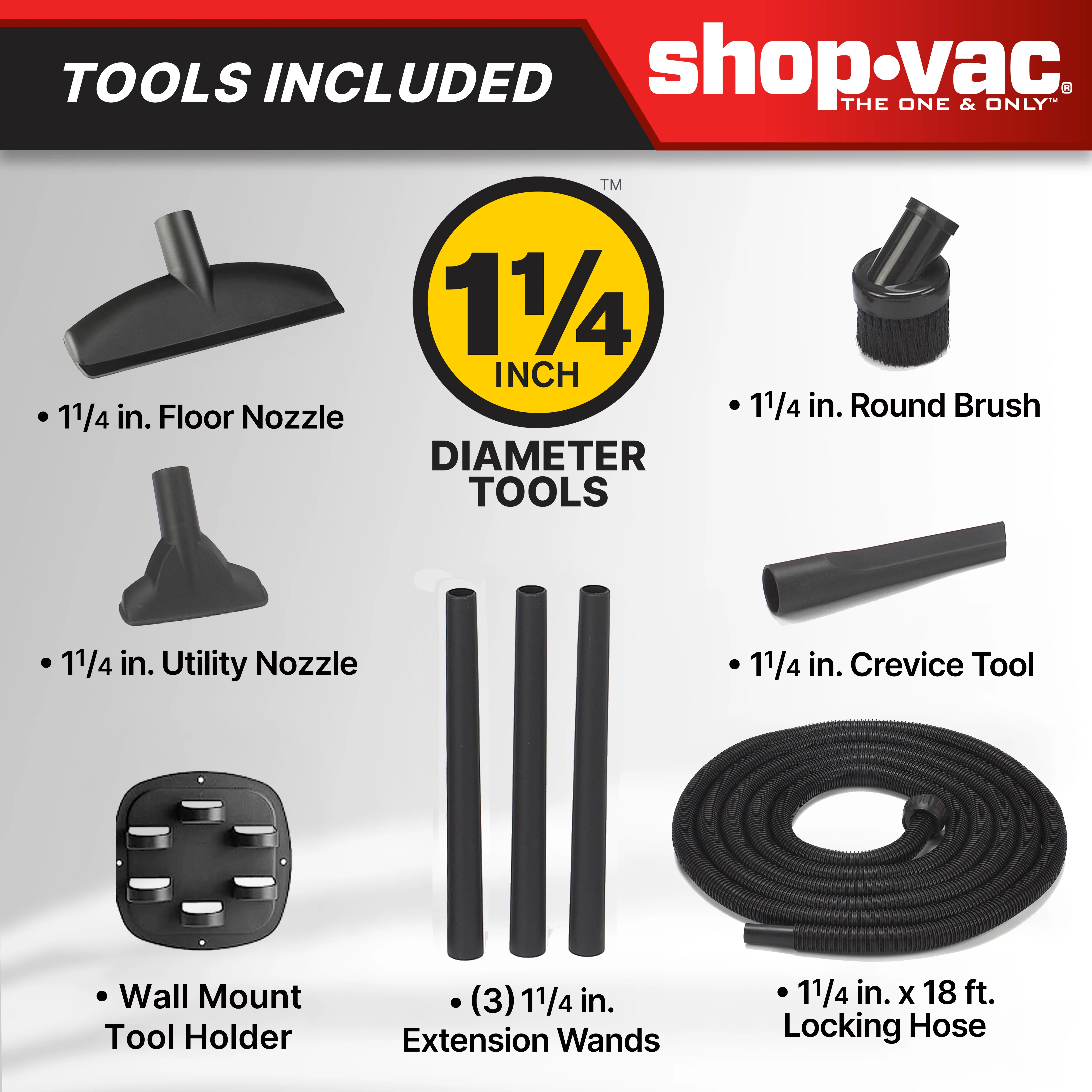 Shop-Vac 5 Gallon 5.5 PHP HangUp Wet/Dry Vac 8 Shop-Vac 5 Gallon 5.5 PHP HangUp Wet/Dry Vac