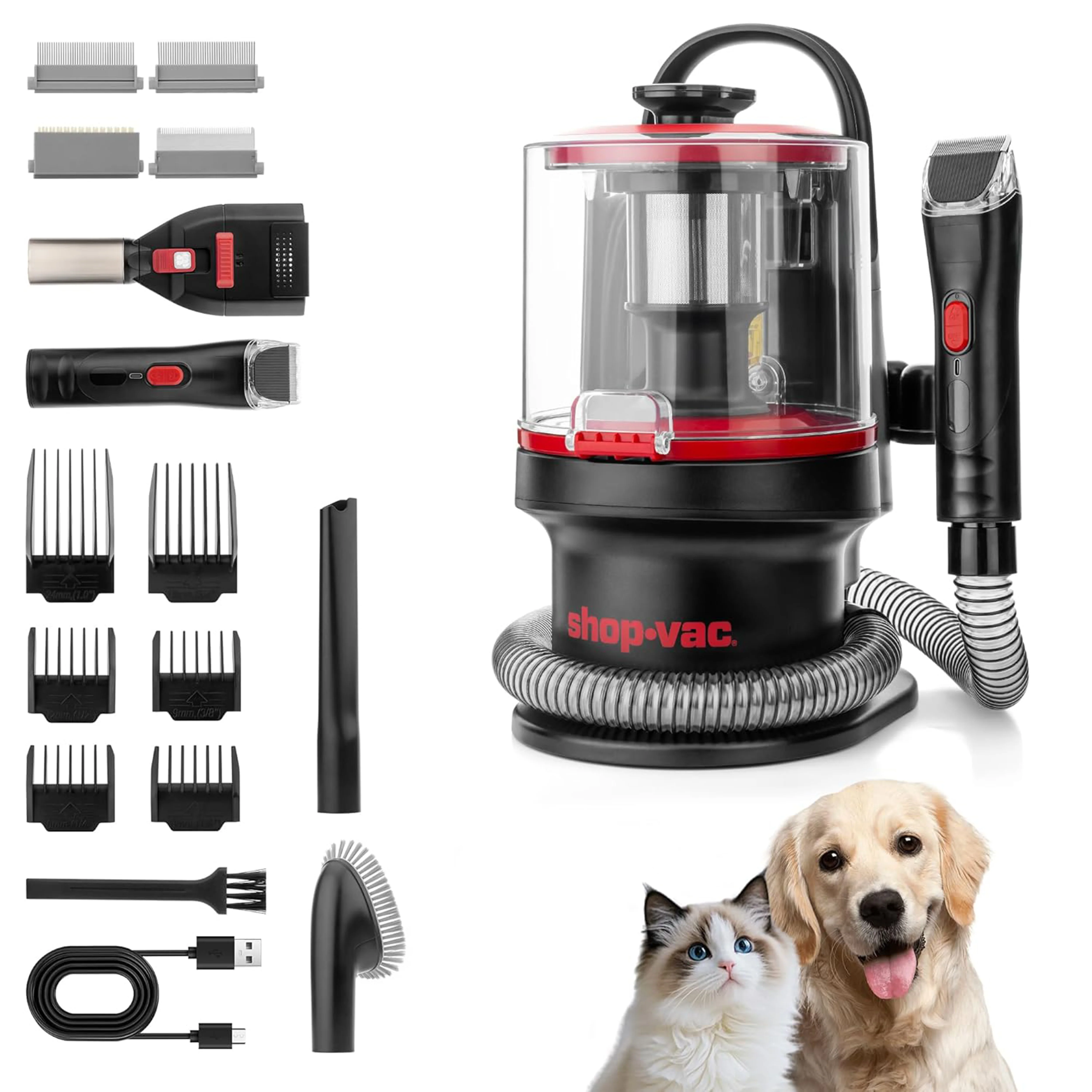 Shop-Vac® 4-in-1 Pet Grooming & Vacuum 1 Shop-Vac® 4-in-1 Pet Grooming & Vacuum