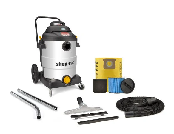 Shop-Vac® 16 Gallon* 6.5 Peak HP** Stainless Steel Contractor Series Wet/Dry Vacuum with SVX2 Motor Technology 4 Shop-Vac® 16 Gallon* 6.5 Peak HP** Stainless Steel Contractor Series Wet/Dry Vacuum with SVX2 Motor Technology
