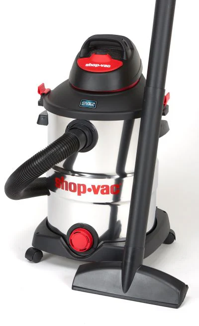 Shop-Vac® 12 Gallon* 5.5 Peak HP** Stainless Steel Wet/Dry Vacuum with SVX2 Motor Technology