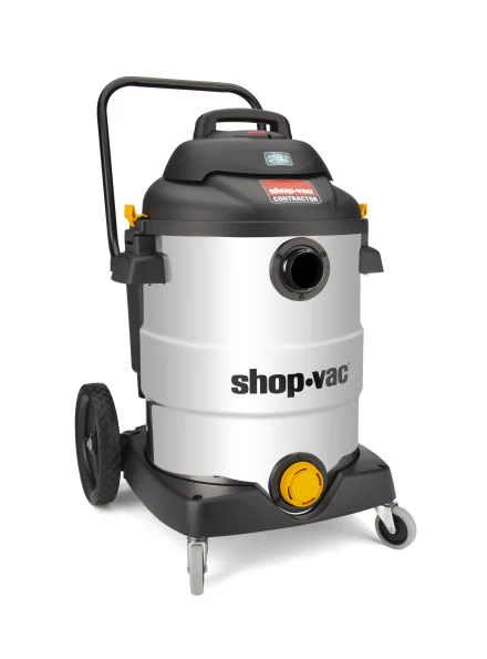 Shop-Vac® 16 Gallon* 6.5 Peak HP** Stainless Steel Contractor Series Wet/Dry Vacuum with SVX2 Motor Technology