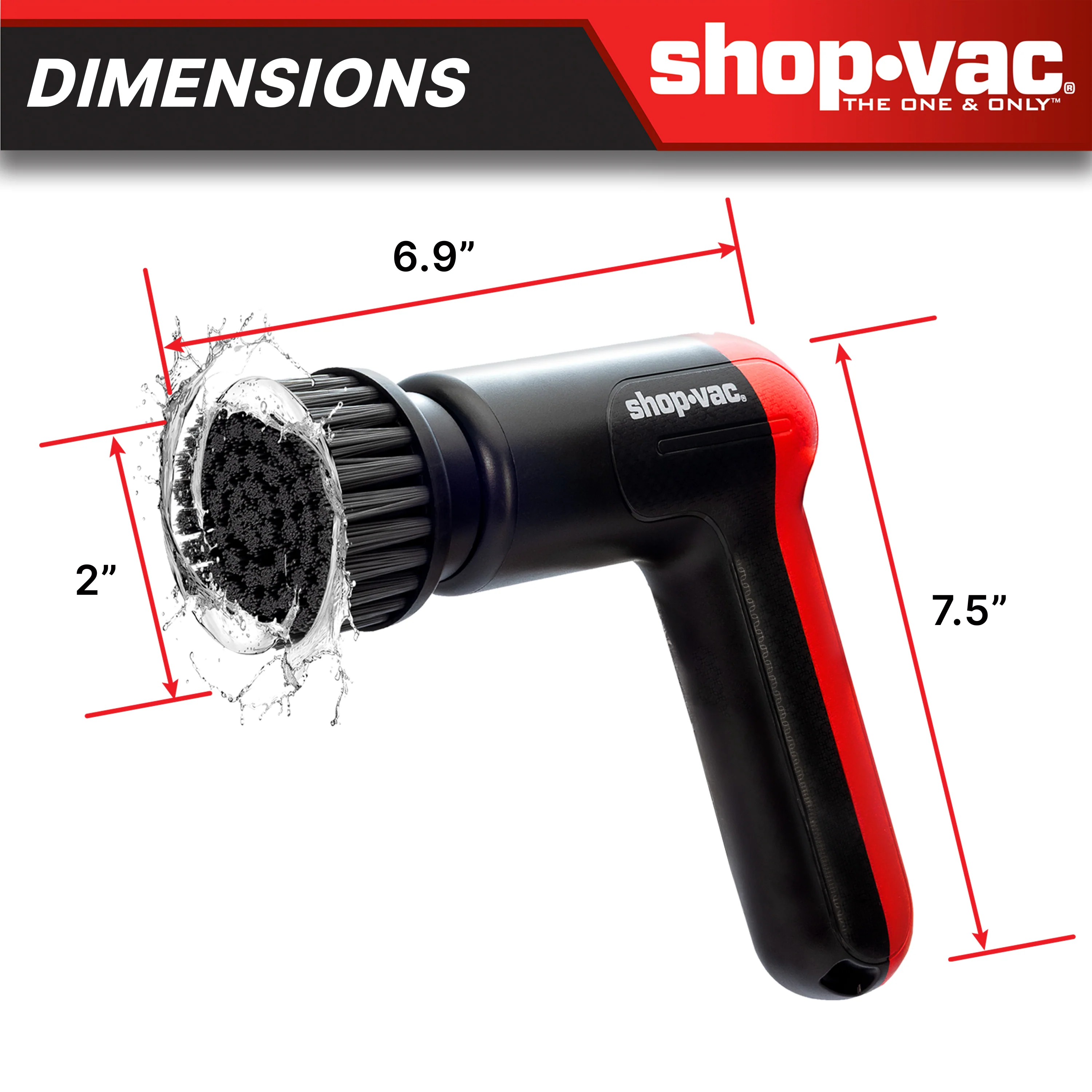 Shop-Vac® Cordless Spin Scrubber
