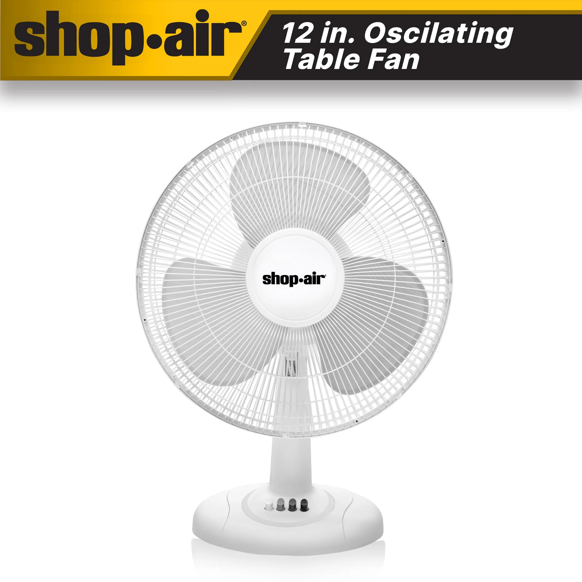 Shop-Air® 12" Oscillating Table Fan