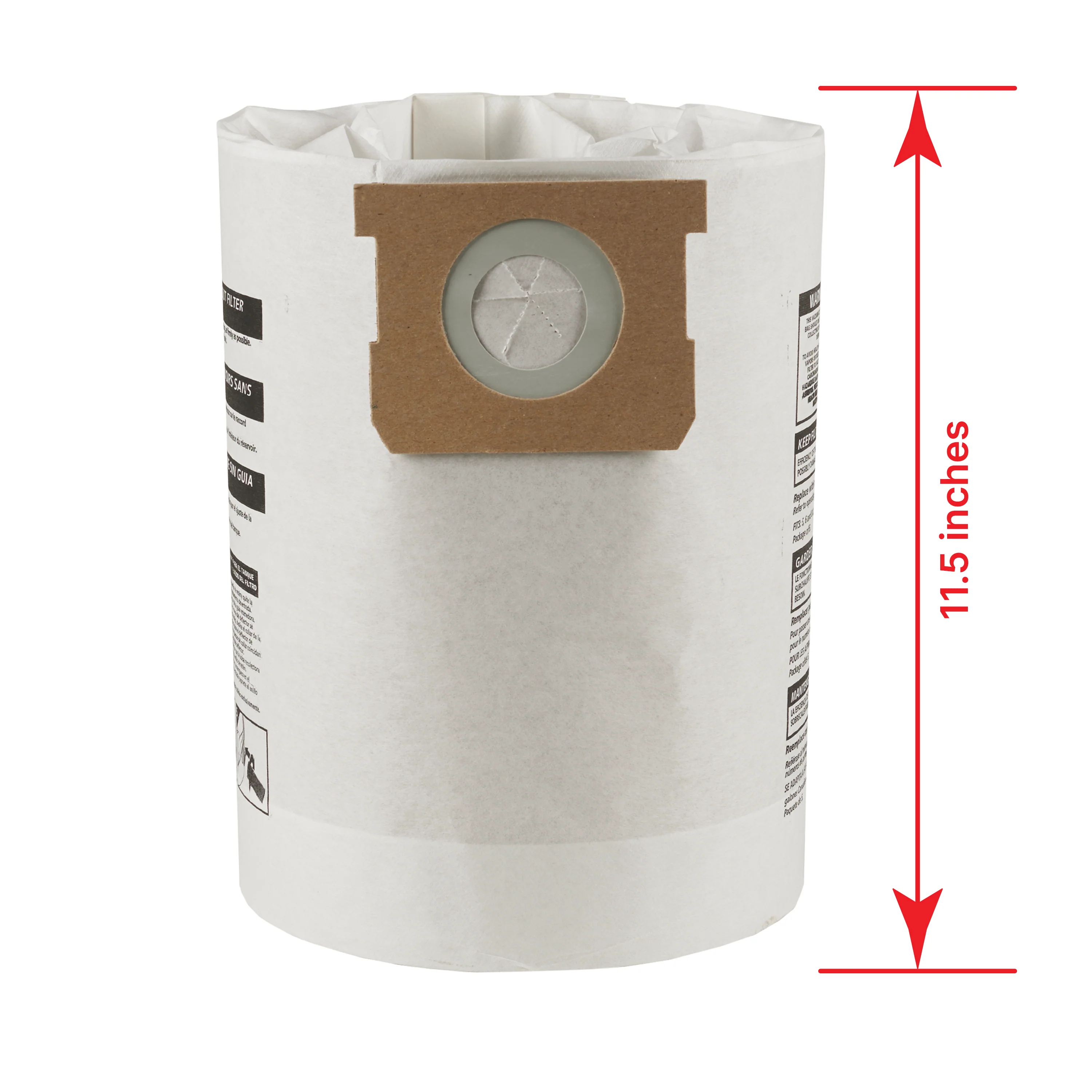 Shop-Vac® 5-8 Gallon Disposable Filter Bags (5 pack)